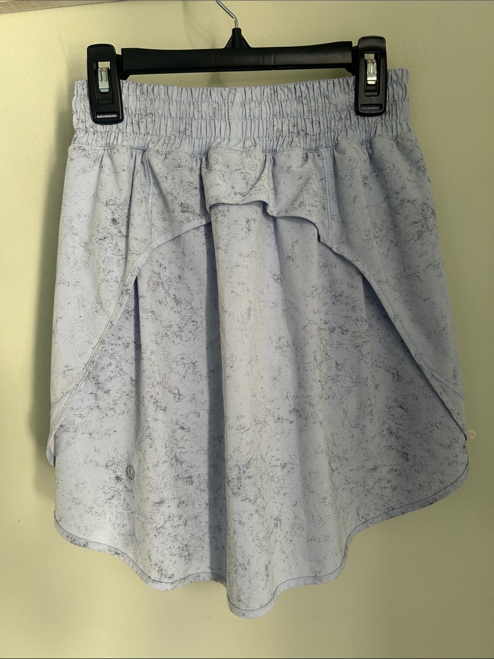 lululemon athletica Light Blue Skater Skort with Elastic Waist